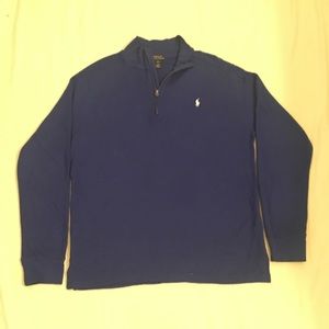 Like New Blue Polo Sweatshirt